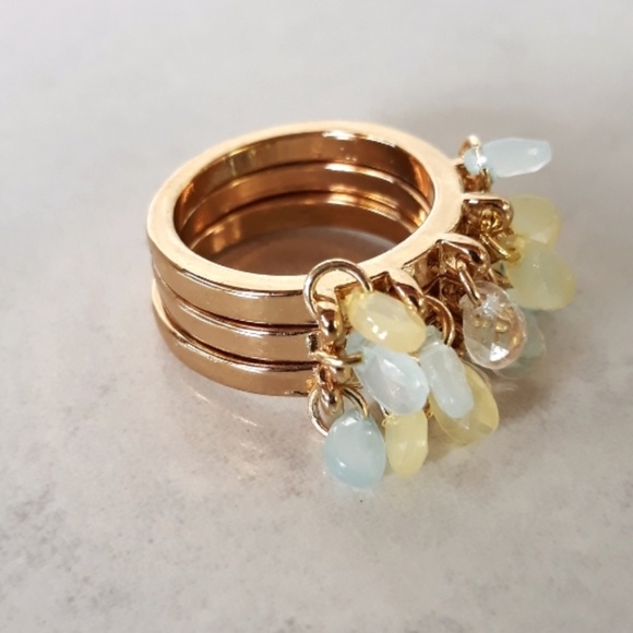 5 for $15  3 Ring Set " NWOT " Size 8 - Picture 4 of 4